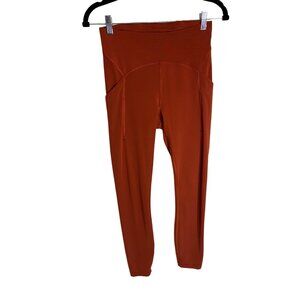 Lululemon Power Thru High-Rise Tight Ankle Length Brick-sz 6